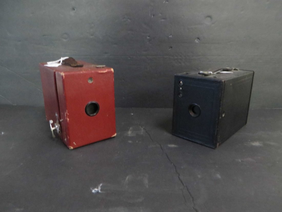 No 2 Brownie Box Cameras and a 2nd (1 of 3)