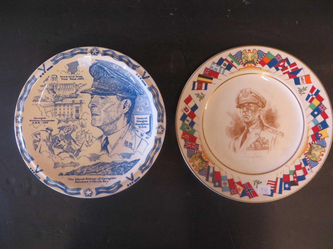 General Douglas MacArthur Plates  (2) (1 of 3)