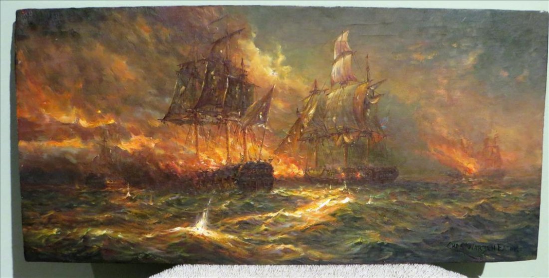 Charles Warren Eaton. Oil. Signed (1 of 3)