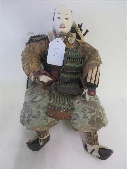 Samurai Warrior Antique Figure (1 of 3)