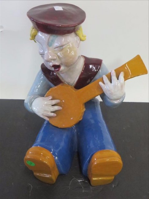 Austrian Gmundner Keramik Figure (1 of 3)