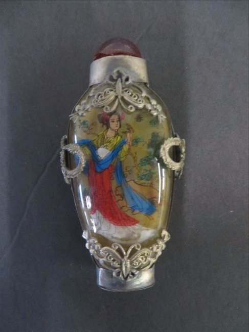 Reverse Painted Chinese Snuff Bottle (1 of 1)