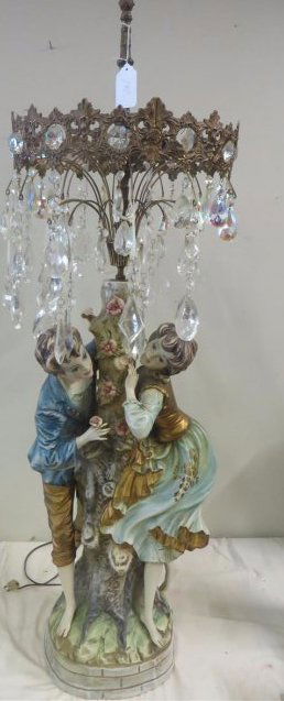 Azzolin brothers capodimonte lamp deals