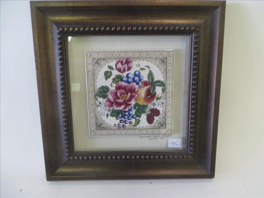 Botanical Hand Painted Tiles (4) (1 of 4)