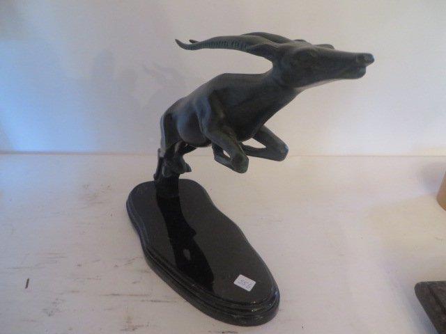 Art Deco Bronze Figure. Gazelle (1 of 1)