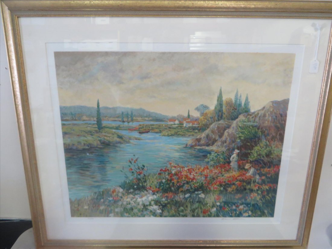 Henri Plisson Lithograph. Signed. (1 of 2)