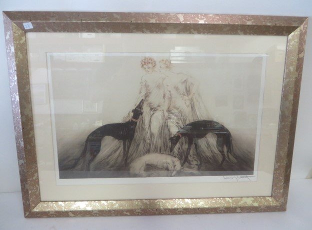 Louis Icart Art Deco Lithograph (1 of 2)
