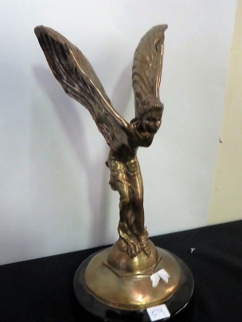 Art Deco Silvered Bronze Figure (1 of 2)