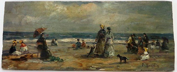 Eugene Boudin Oil Signed. (1 of 3)