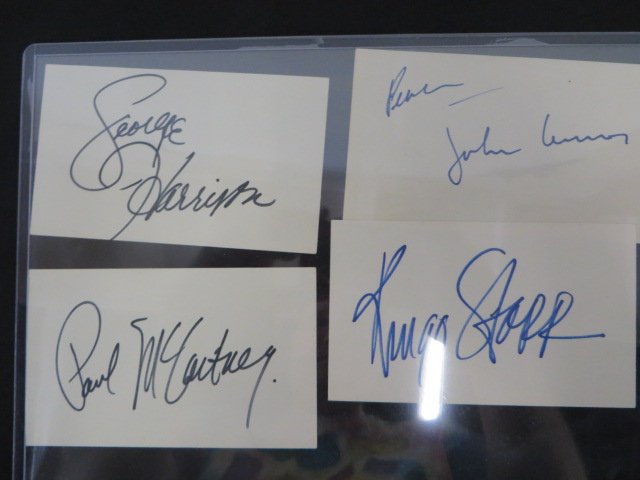 Beatles Autographs (4) (1 of 1)