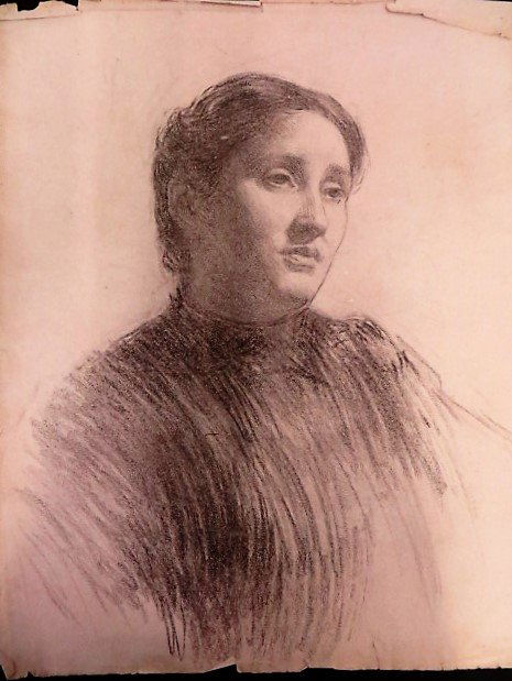 Portrait Drawing of a Woman (1 of 1)