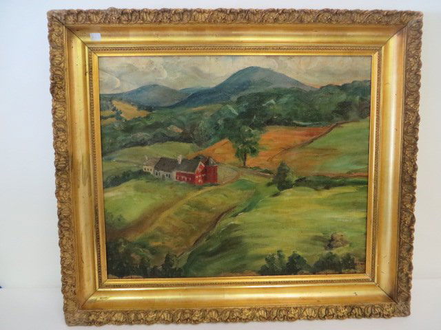 John F. Folinsbee. Oil. Signed (1 of 4)