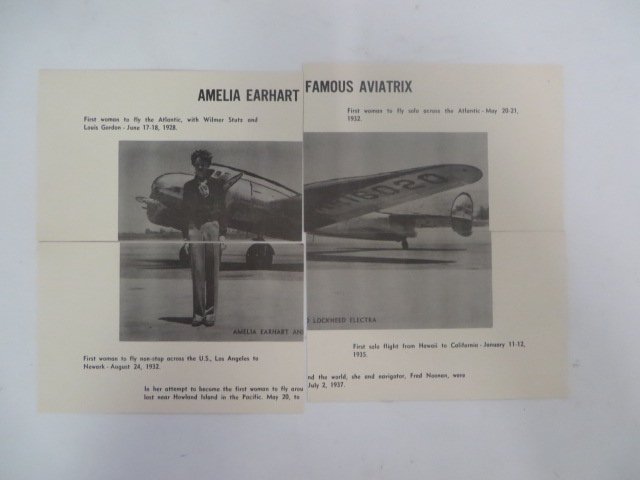 Amelia Earhart Installment Postcards (1 of 1)