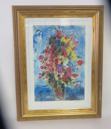 Marc Chagall Limited Edtiion Lithograph (1 of 4)