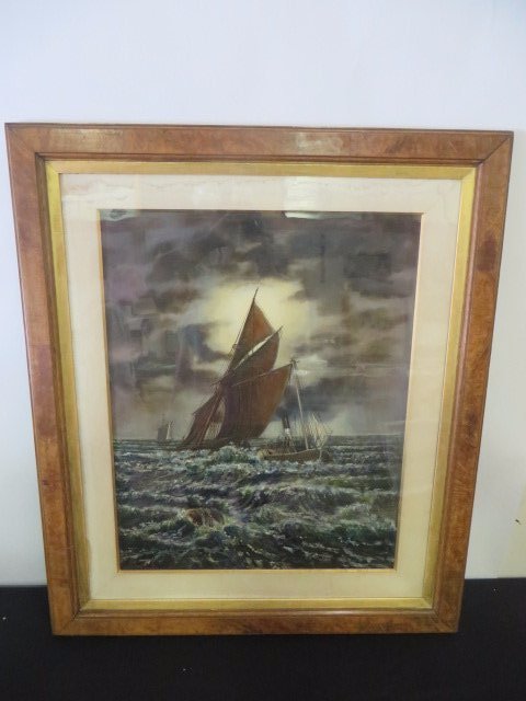 Kristina Nemethy. Oil. Signed. (1 of 2)