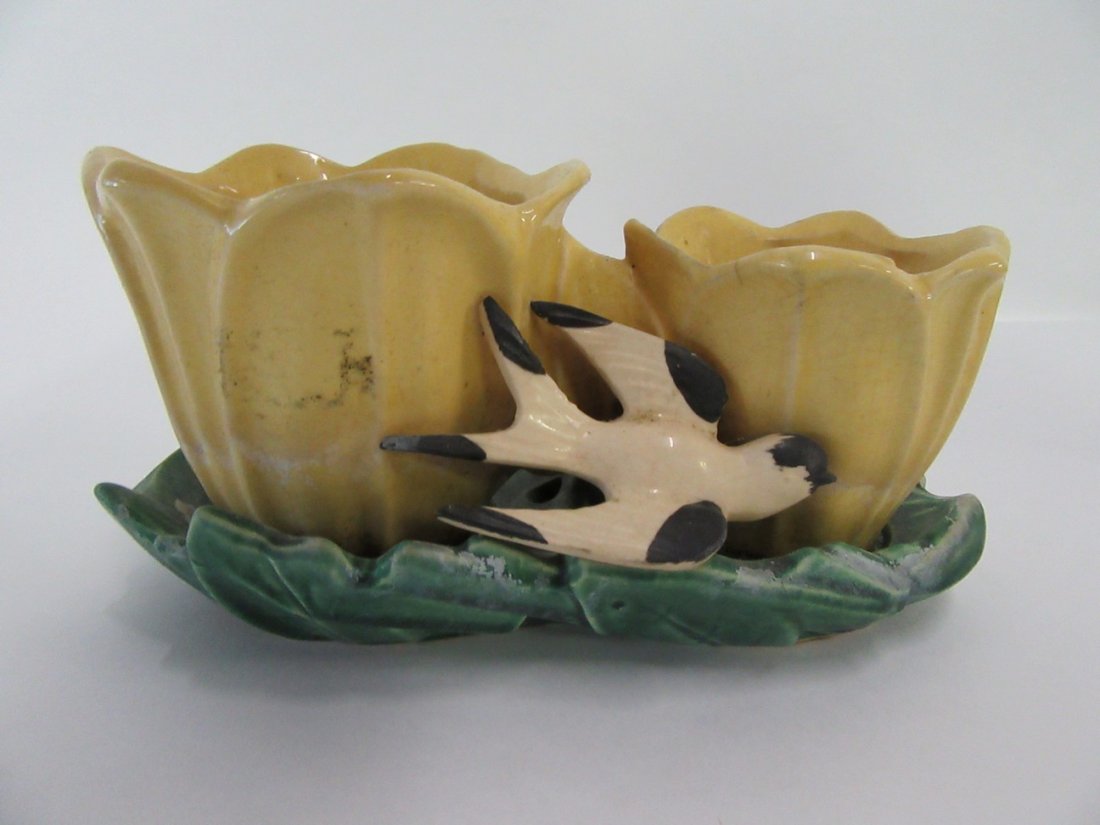 McCoy Double Flower Planter (1 of 3)
