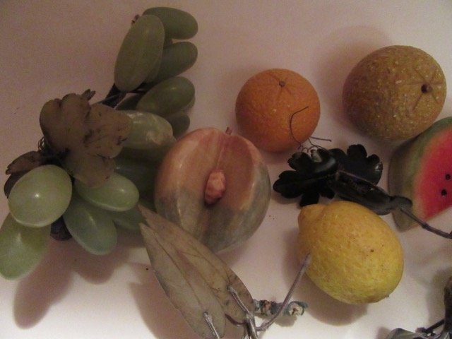 Glass Fruit- 14 pc. In the lot (1 of 3)