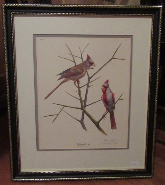 Ray Harm Bird Lithograph Signed (1 of 6)