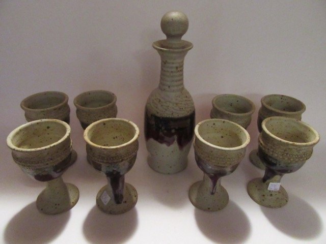 Stoneware Beverage Set Sgd.Leon Kula (1 of 1)