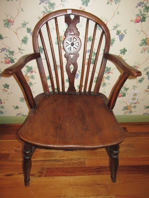Windsor Armchair C. 1830 (1 of 8)