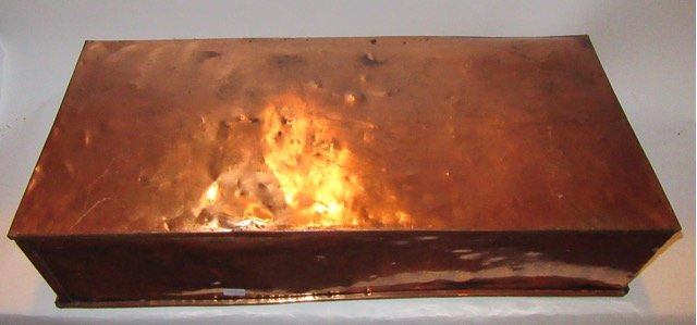 Antique Copper Planter (1 of 3)