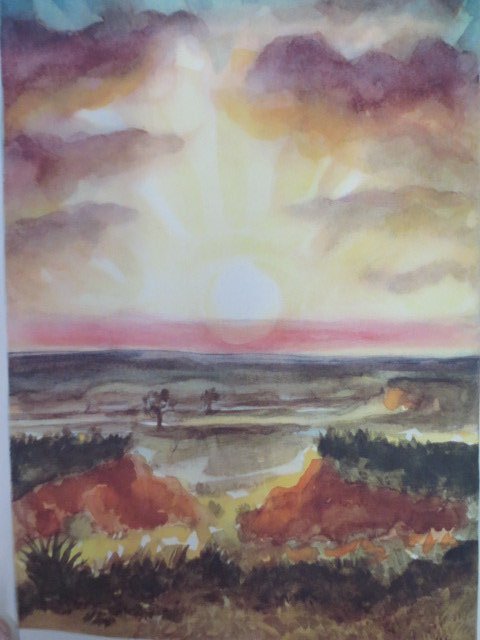 J.F. Cooper.  The Prairie.  Illus by Curry. 1940 (1 of 4)