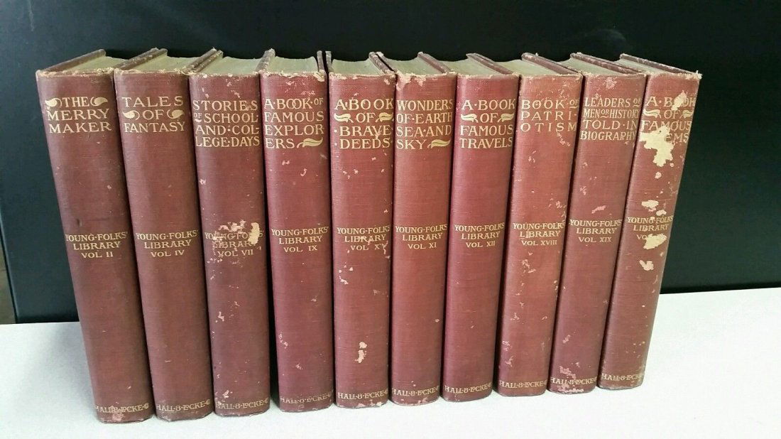 Young Folks Library.  Third Ed. Richly Illustrated (1 of 2)