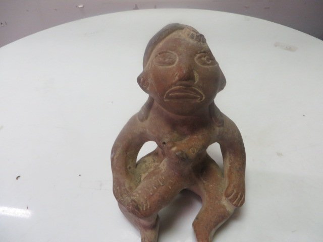 Pre-Columbian Seated Figure (1 of 2)