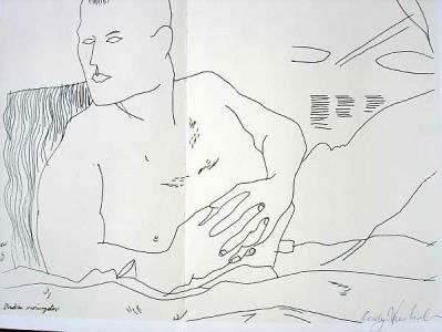 Andy Warhol Original Signed Print. 1986 (1 of 1)