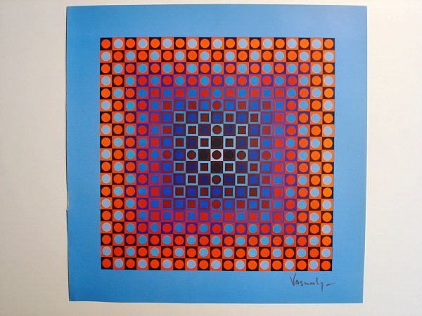 Victor Vasarely. Signed Print. 1971 (1 of 1)