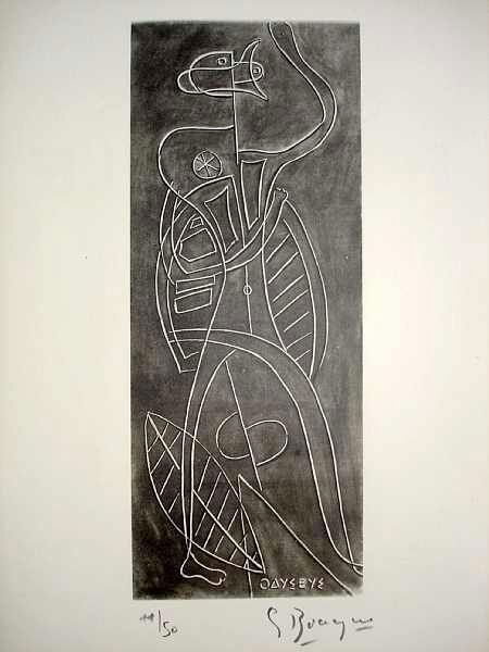 Georges Braque. Lithograph. Sgd. 1938 (1 of 1)