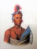 McKenney and Hall Indian Lithograph