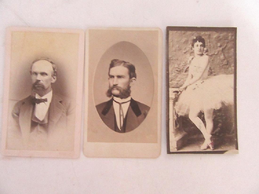 Cartes de Visites (2) Dancer photograph (1 of 1)