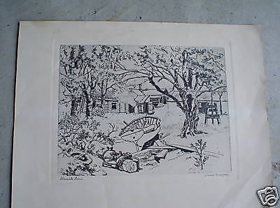 Lionel Barrymore Etchings (2) (1 of 2)