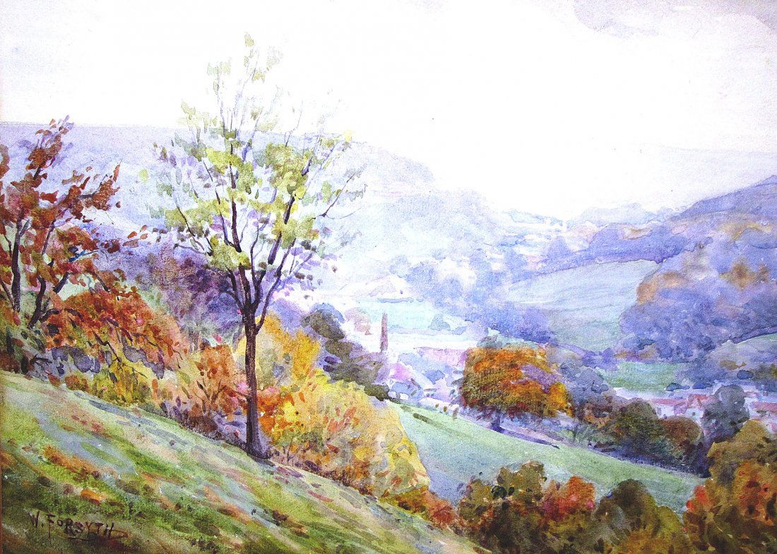 William Forsyth. American Watercolor. (1 of 1)