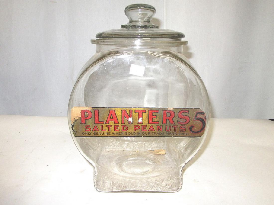 Planter's Peanut Jar. With Lid and Label (1 of 1)