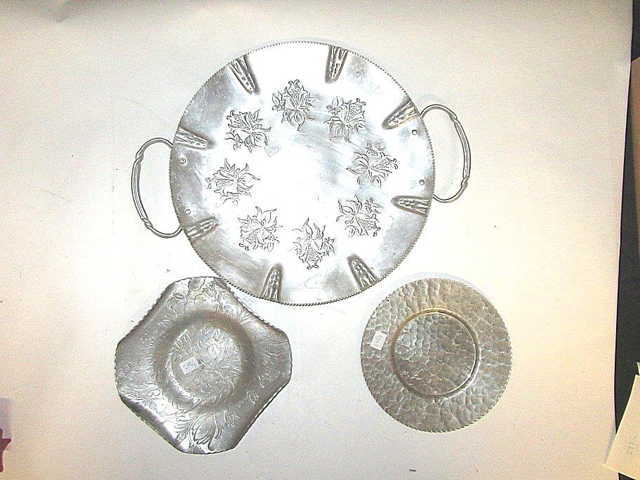 Mid-Century Modern Aluminum Trays (1 of 2)