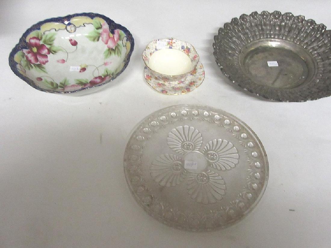 Dealer's Lot. Glass, China and Silver (1 of 3)