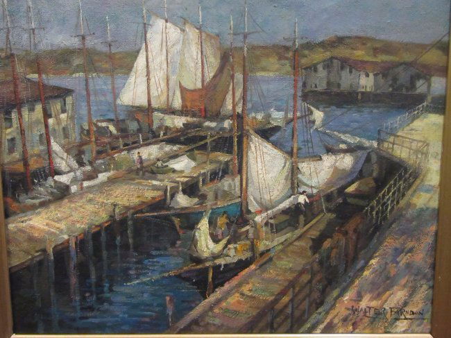 Walter Farndon. Oil. Signed (1 of 3)