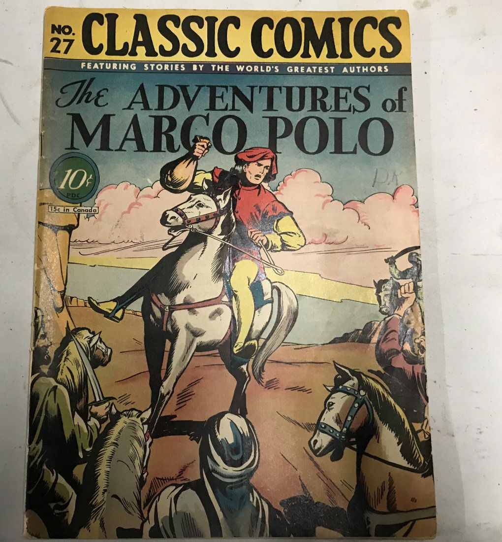Vintage 1946 Classic Comics 10 cents No. 27 (1 of 7)