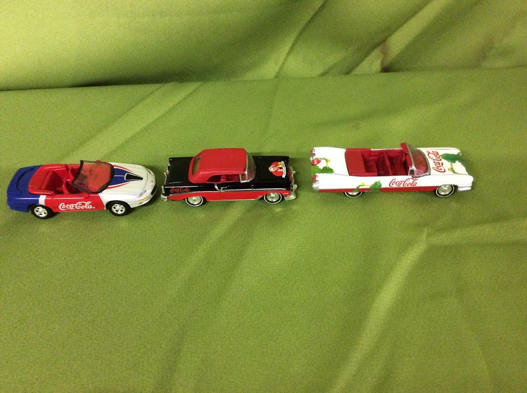Coca Cola 3 pc vehicles lot (1 of 2)