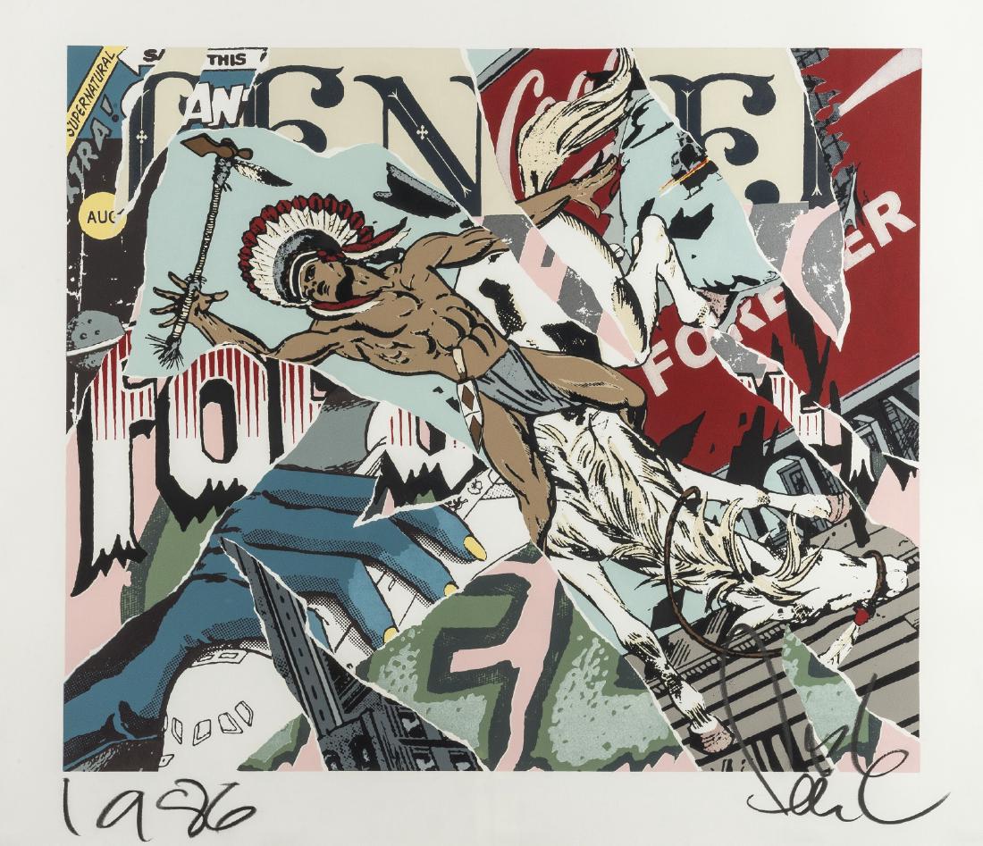 Faile (1975 & 1976) Tender Forever: Faile (1975 & 1976)Tender ForeverScreenprint in colours, 2008, signed, dated and numbered from the edition of 315 in pencil, on wove paper with full margins, 690 x 800mm (26 ¾ x 31 ¼ in)
