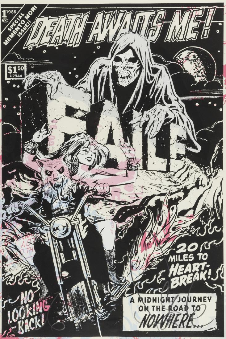 Faile (1975& 1976) Momento Mori: Faile (1975& 1976)Momento MoriScreenprint in colours, 2006, signed, dated and numbered from the edition of 175 in pencil, on wove paper, printed and published by Pictures on Walls, London, the full sh