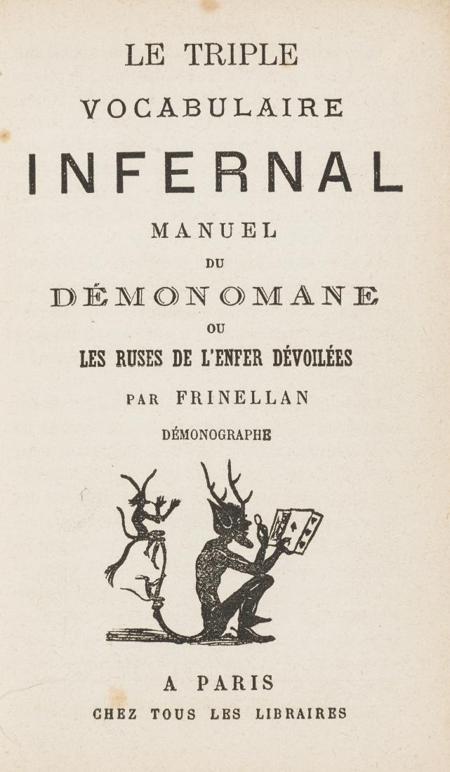[Blocquel (Simon)], "Frinellan". Le Triple Vocabulaire (1 of 1)