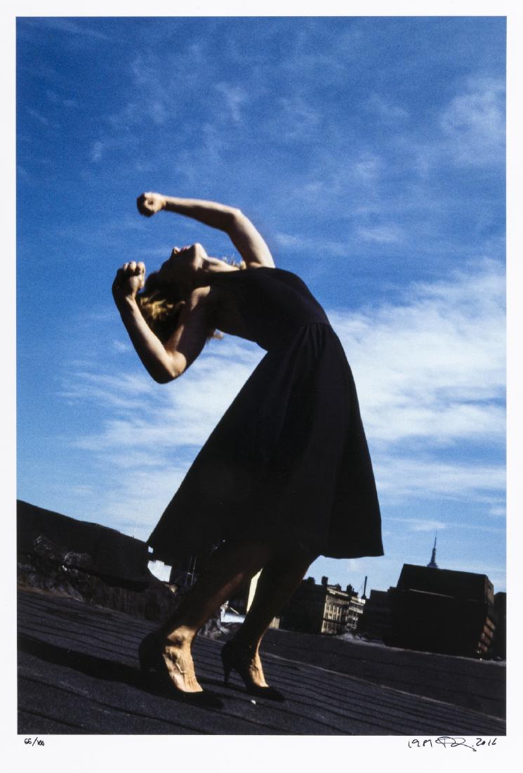 Robert Longo (b.1953) Untitled (Janet from the Men in: Robert Longo (b.1953)Untitled (Janet from the Men in the Cities series)Archival pigment print in colours, 1981-2016, signed, dated and numbered from the edition of 100 in black ink, with full margins,