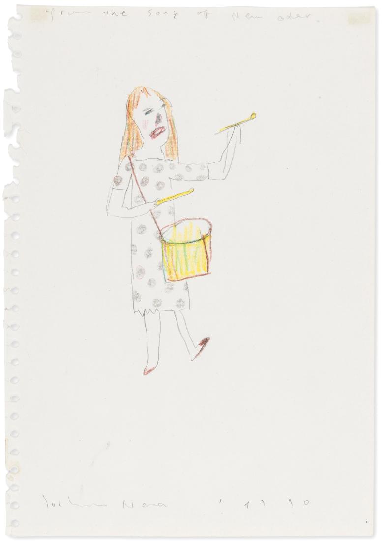 Yoshimoto Nara (b.1959)  From the song of new order (1 of 1)