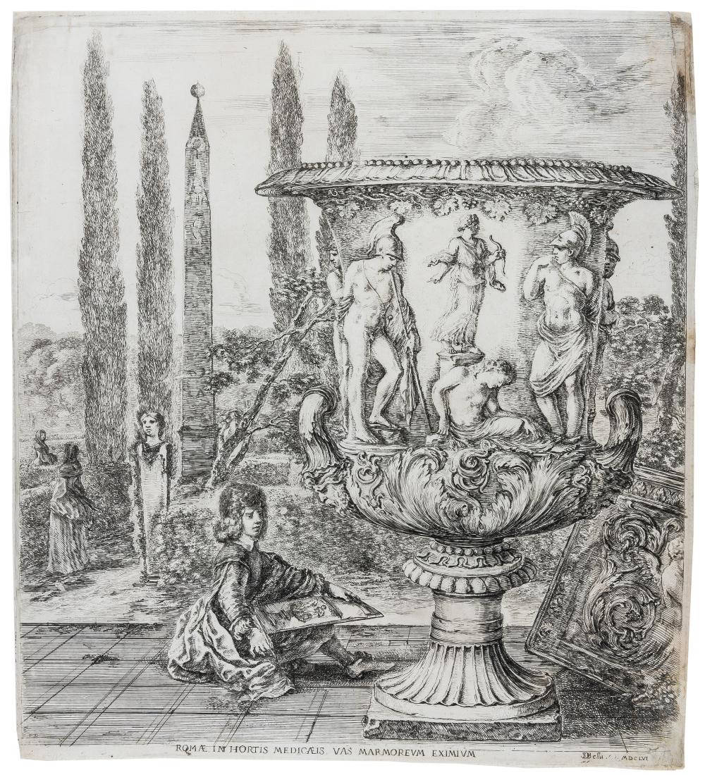 Stefano della Bella (1610-1664)  The Medici Vase, (1 of 1)