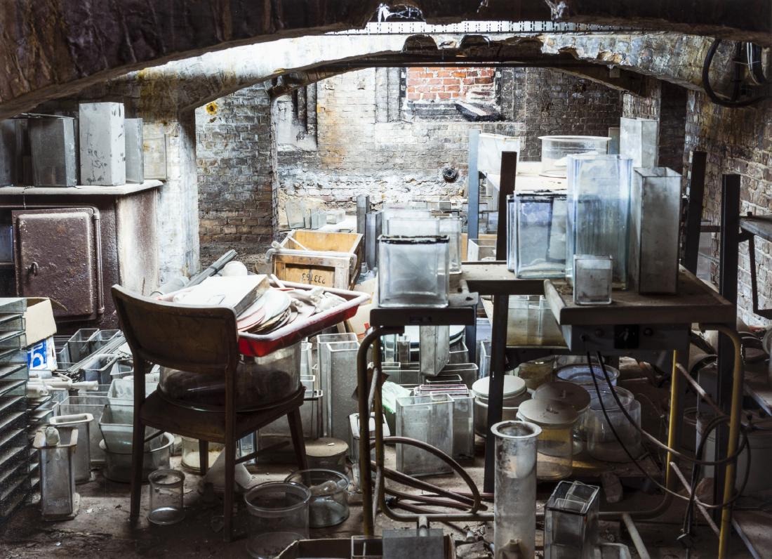 δ Thomas Struth (b.1954) Storage, Charité,: δ Thomas Struth (b.1954)Storage, Charité, BerlinInkjet print in colours, 2015, signed, titled, dated, and numbered from the edition of 80 in pencil verso, on wove paper, with full margins, 3