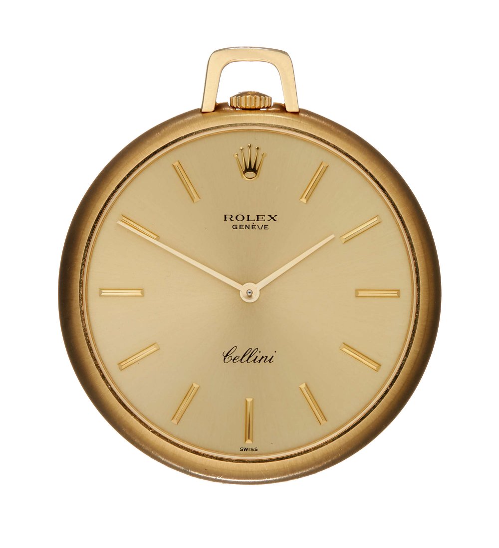 Rolex, Cellini, ref. 33717, an 18 carat gold keyless (1 of 2)
