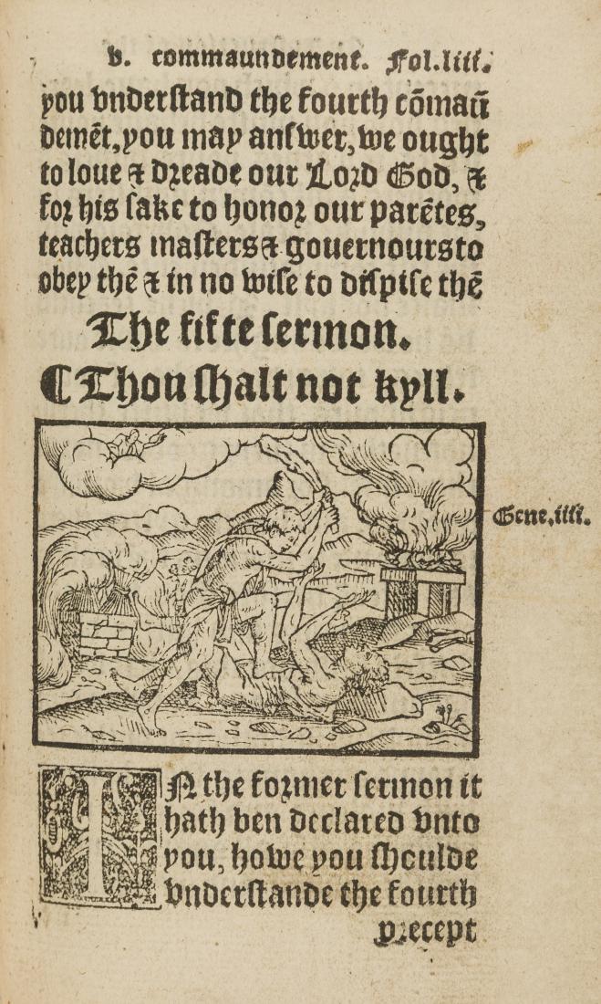 Cranmer (Thomas) Catechismus, that is to say, a shorte (1 of 1)